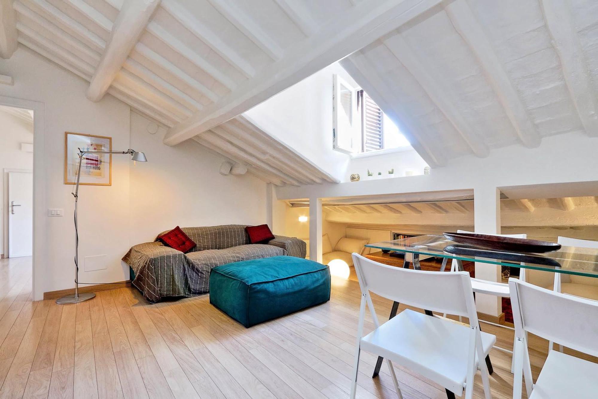 Pantheon Charming Attic | Romeloft Lägenhet Exteriör bild