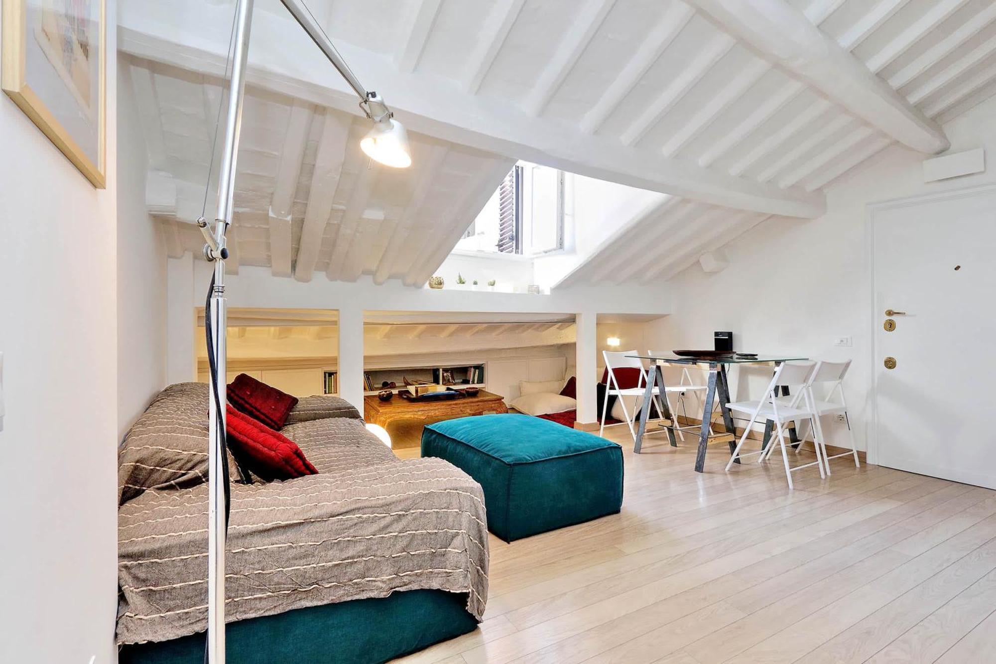 Pantheon Charming Attic | Romeloft Lägenhet Exteriör bild
